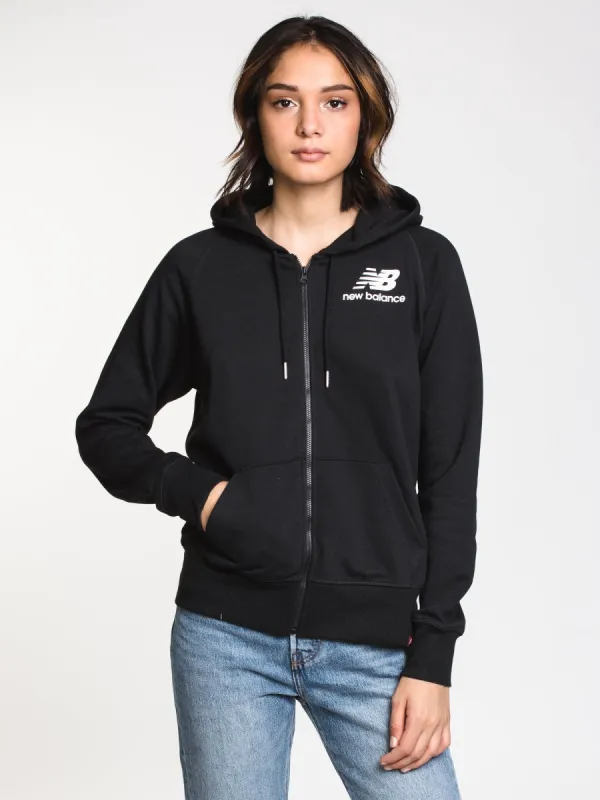 NEW BALANCE ESSENTIALSE FULL ZIP HOODIE  - CLEARANCE sold by Boathouse