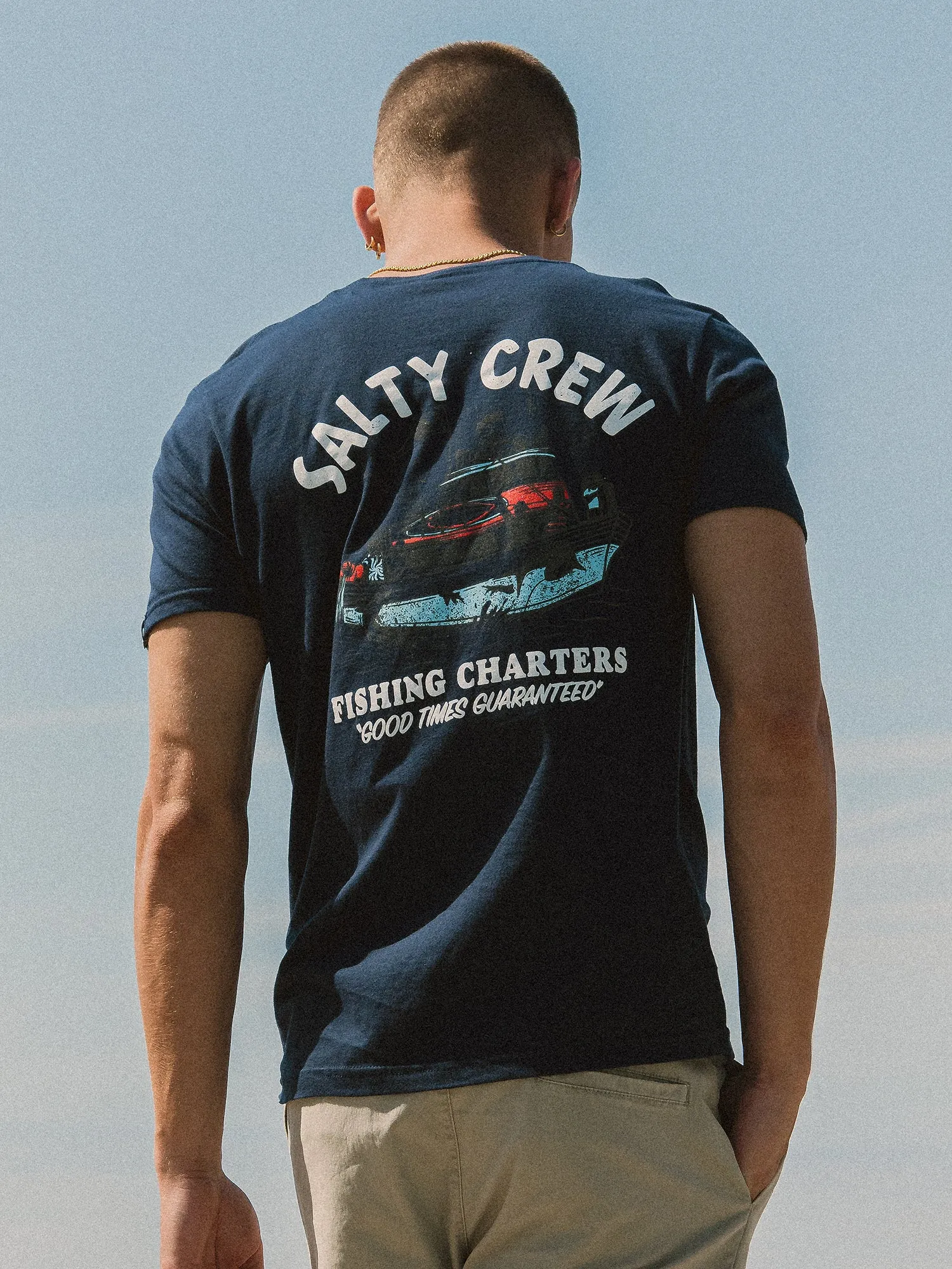 SALTY CREW FISHING CHARTER T-SHIRT sold by Boathouse