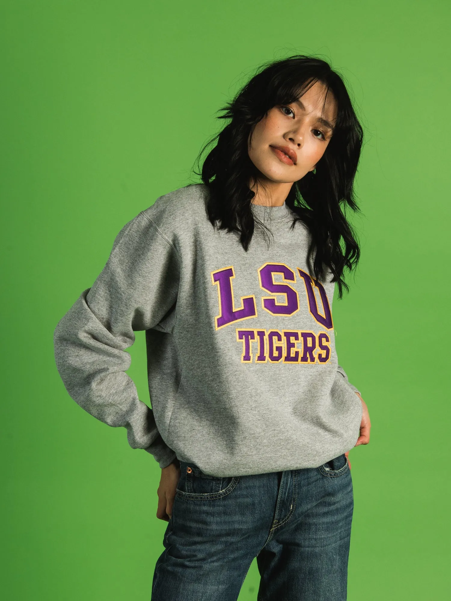 CHAMPION LSU CREWNECK sold by Boathouse product image thumbnail 2