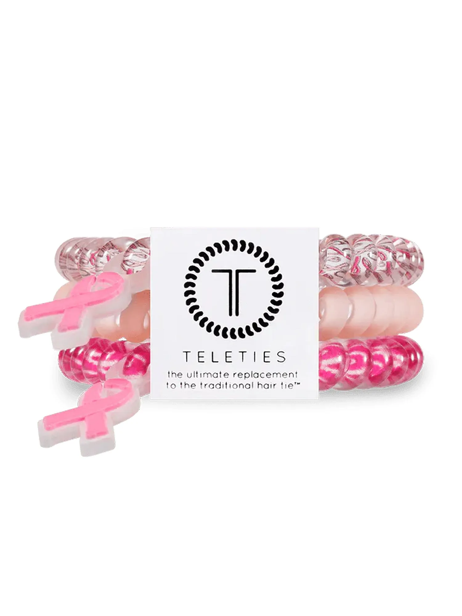 TELETIES HAIR TIE SMALL I PINK I CAN sold by Boathouse