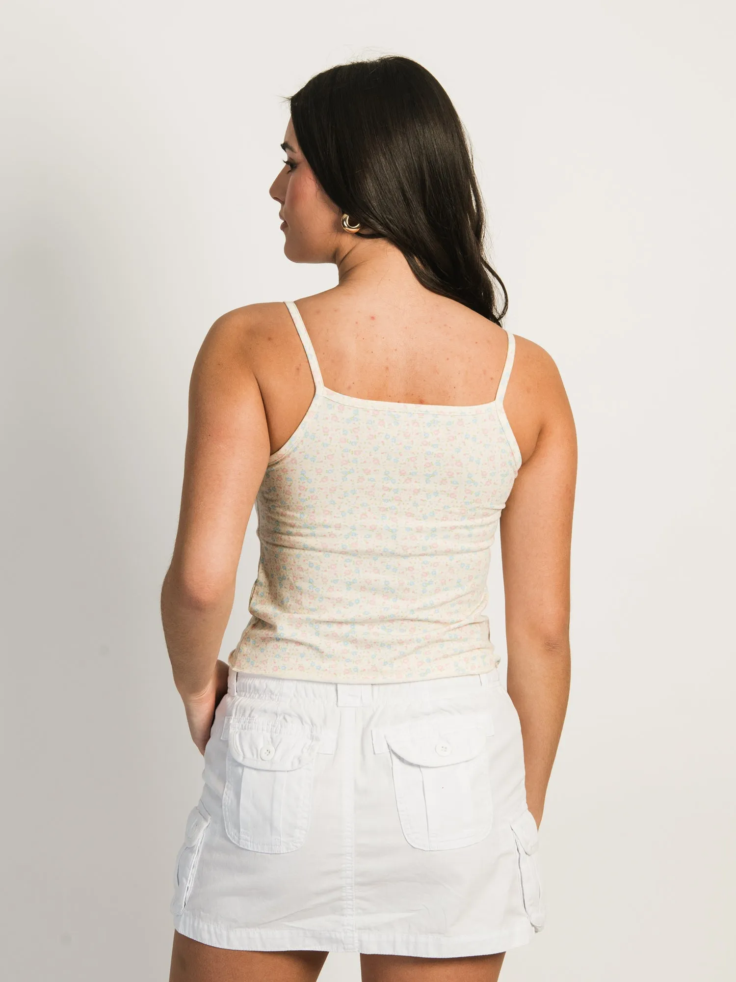 HARLOW ABBY DITSY TANK TOP - CREAM - CLEARANCE sold by Boathouse product image thumbnail 3