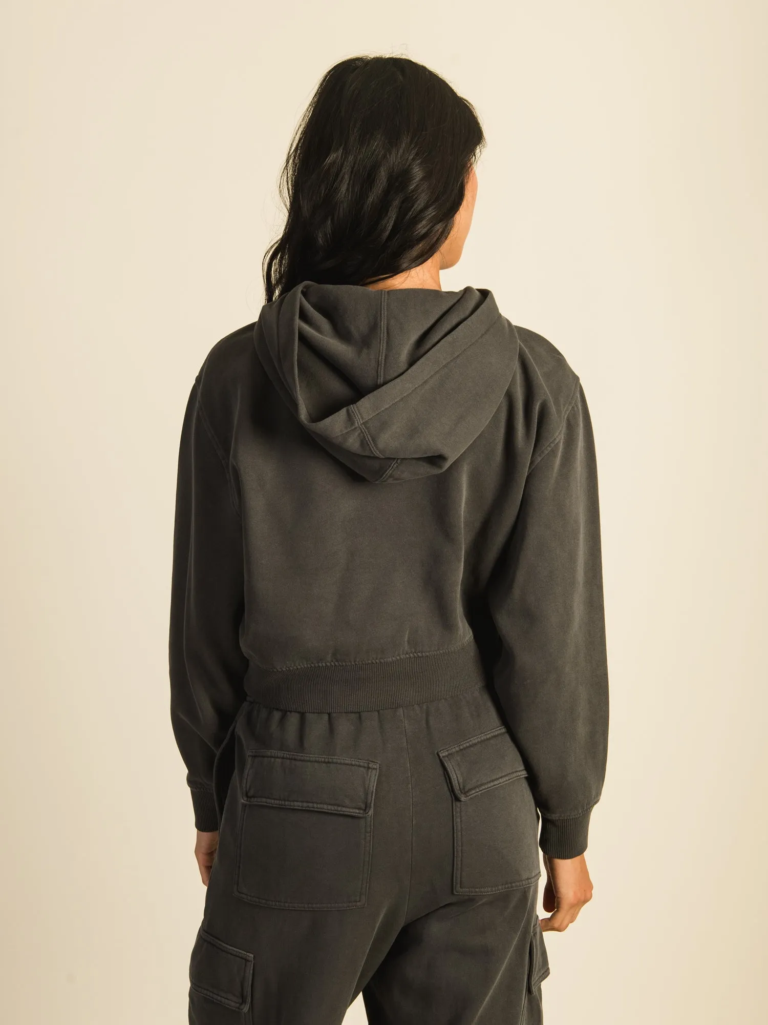 HARLOW BRE POPOVER HOODIE - CHARCOAL - CLEARANCE sold by Boathouse product image thumbnail 4