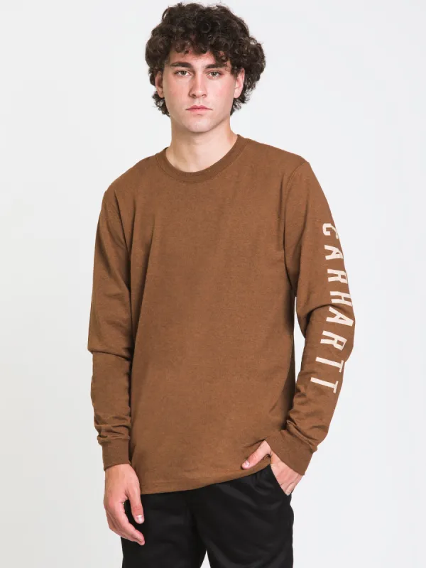 CARHARTT LONG SLEEVE LOGO GRAPHIC TEE - CLEARANCE sold by Boathouse