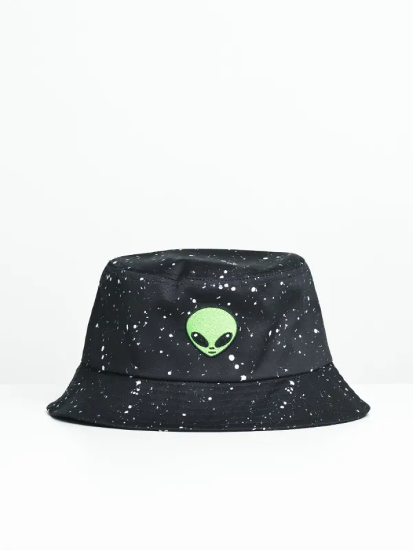 KOLBY BUCKET HAT - ALIEN - BLACK - CLEARANCE sold by Boathouse