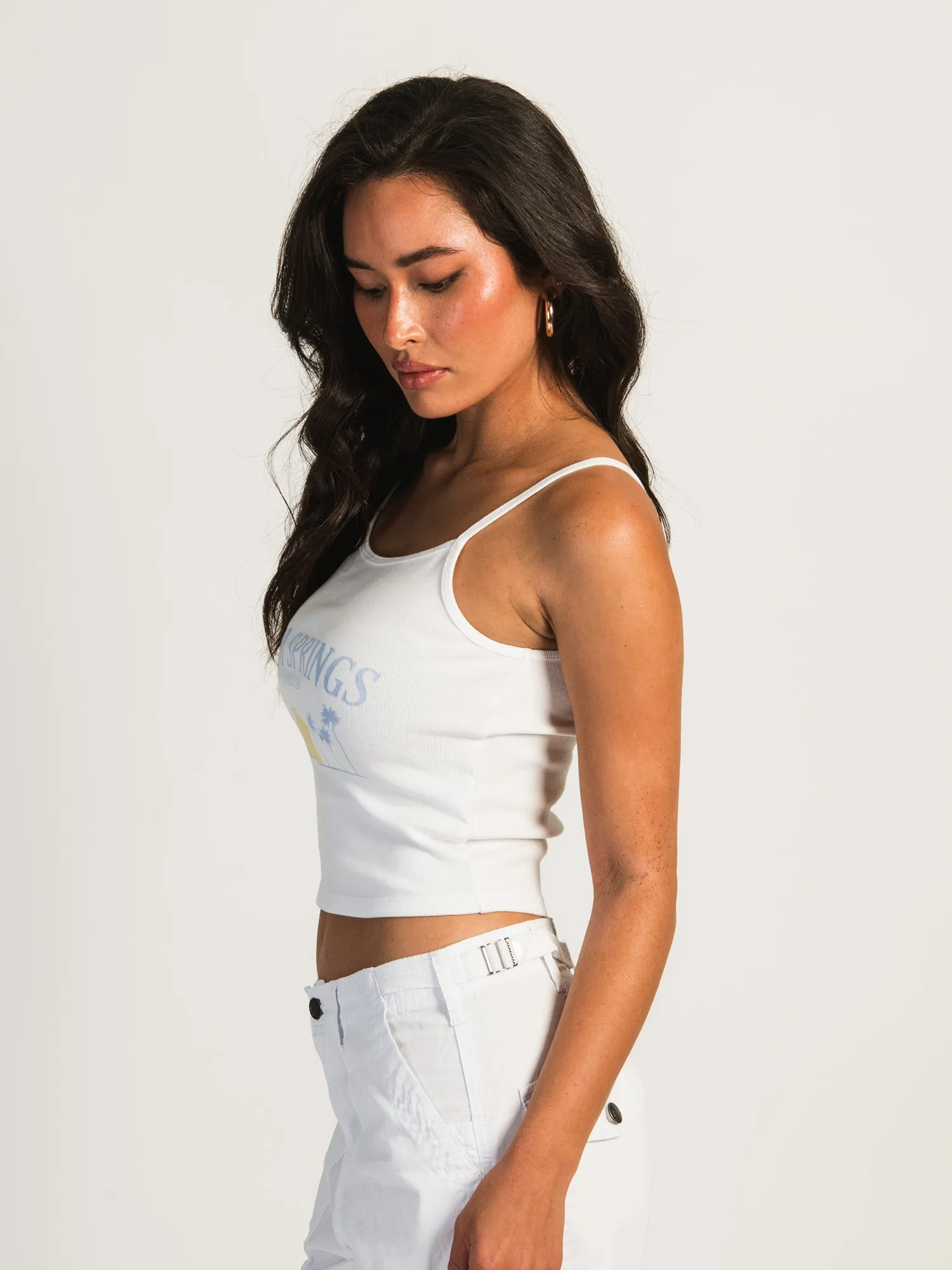 HARLOW SABRINA SCREENED TANK - PALM SPRINGS - CLEARANCE sold by Boathouse product image thumbnail 3