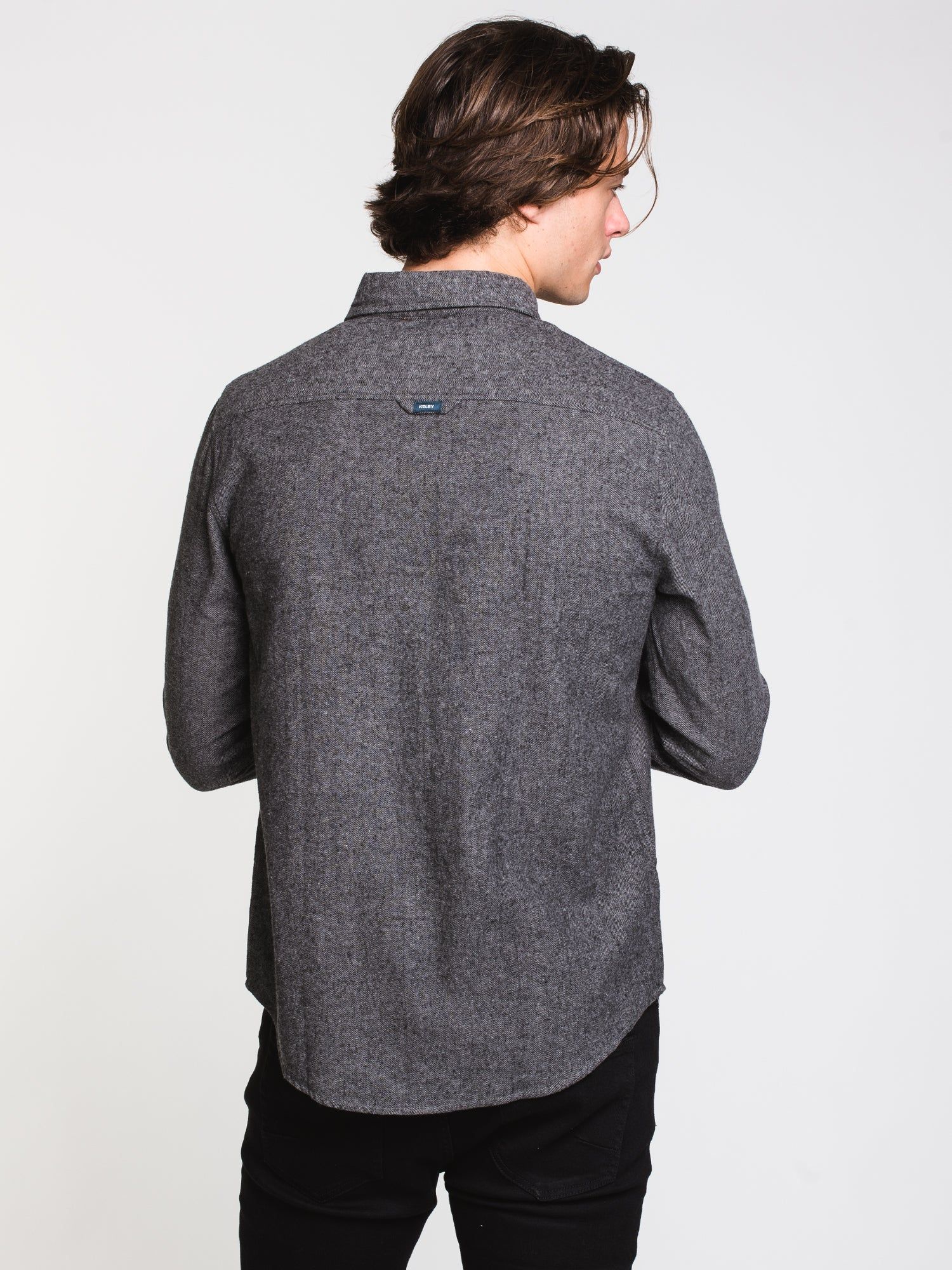 MENS HERRINGBONE BUTTON UP - CLEARANCE sold by Boathouse product image thumbnail 2