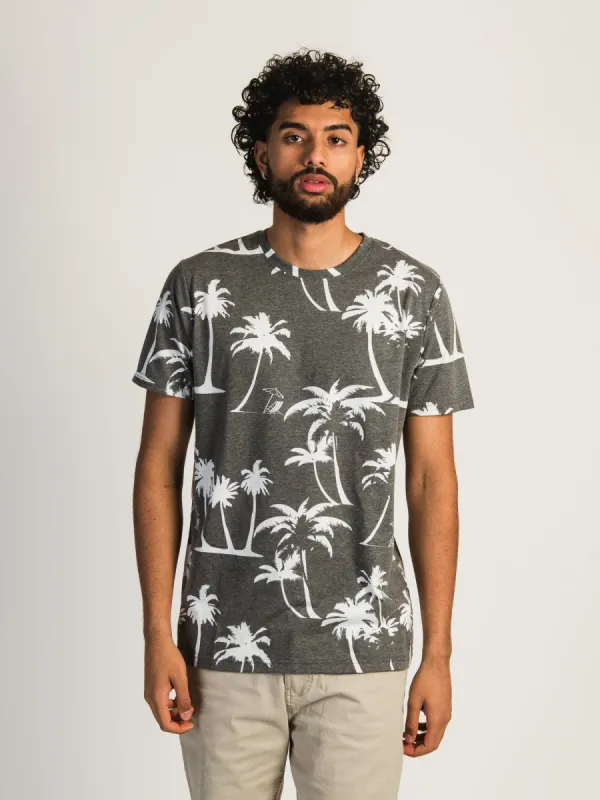 KOLBY PETE PALM TEE - BLACK WHITE sold by Boathouse