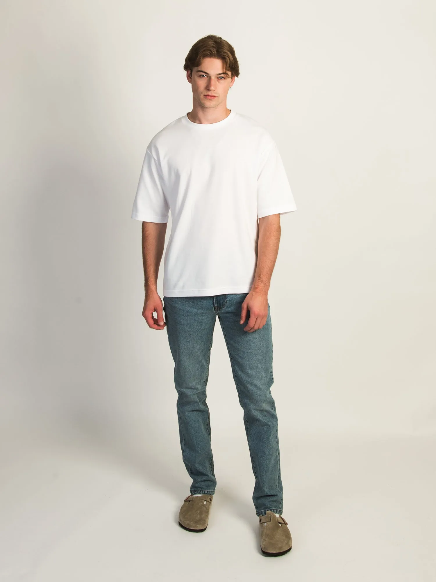 TAINTED SLIM FIT DENIM JEANS - MID WASH sold by Boathouse product image thumbnail 2