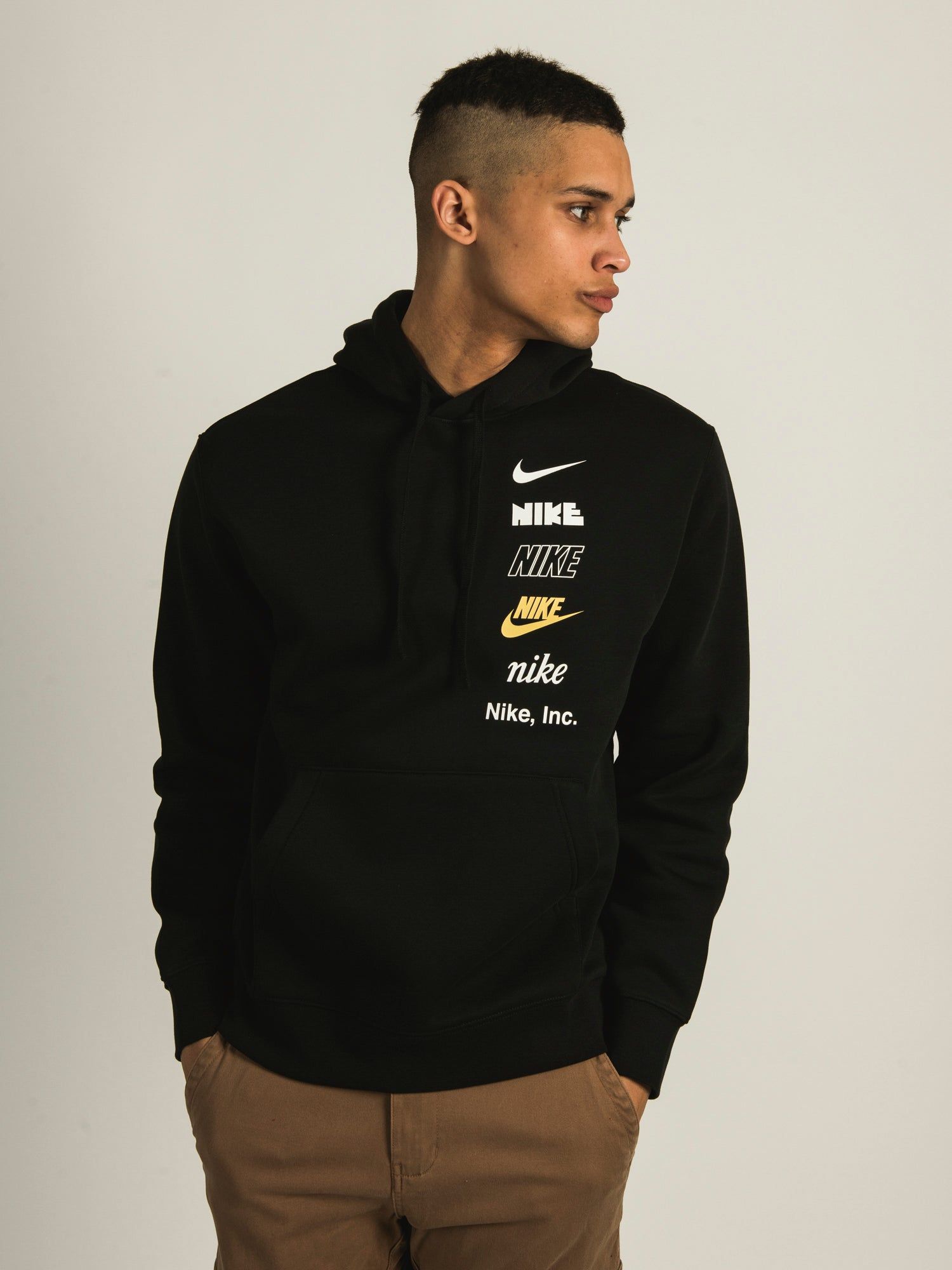 NIKE NK SPORTSWEAR CLUB PULL OVER HOODIE LOGO sold by Boathouse