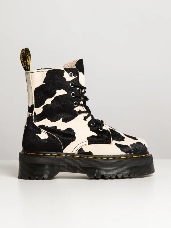 WOMENS DR MARTENS JADON COW PRINT HAIR ON sold by Boathouse