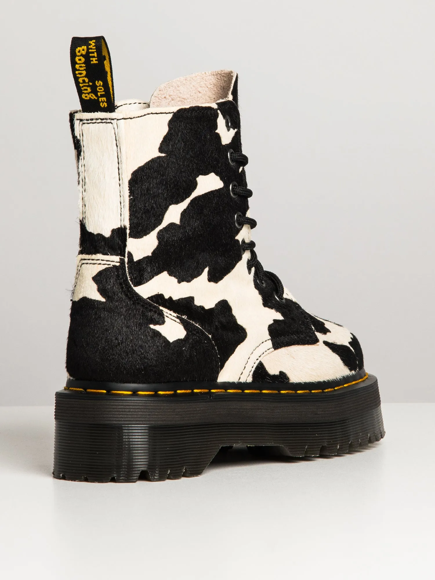 WOMENS DR MARTENS JADON COW PRINT HAIR ON sold by Boathouse product image thumbnail 3