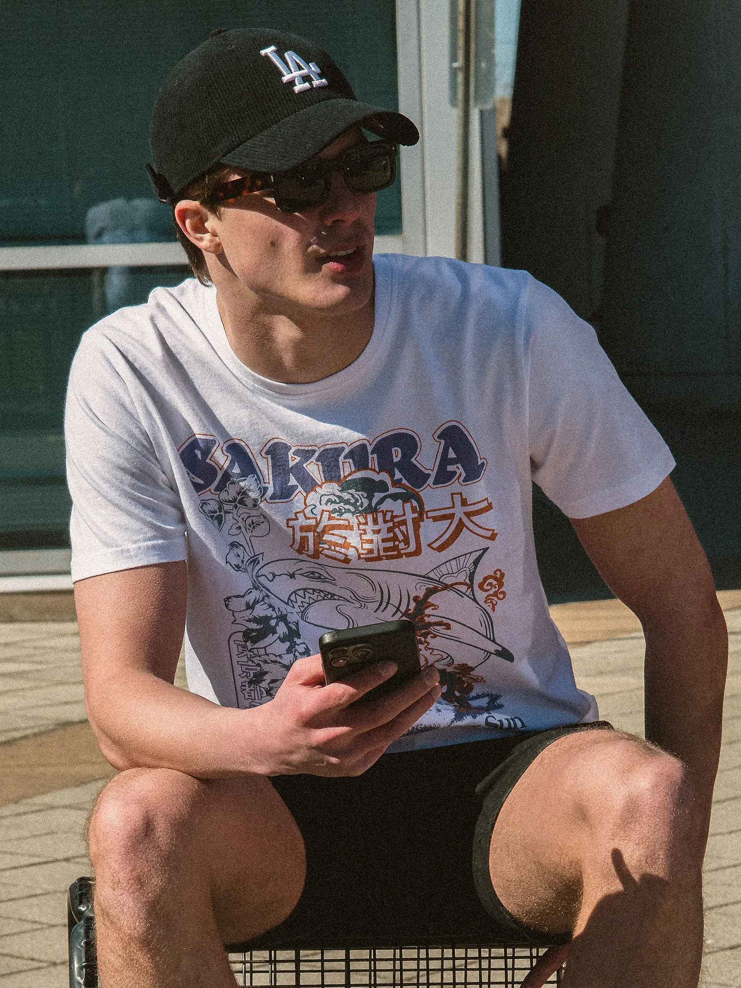 KOLBY ARAMIS SCREEN TEE - SAKURA sold by Boathouse