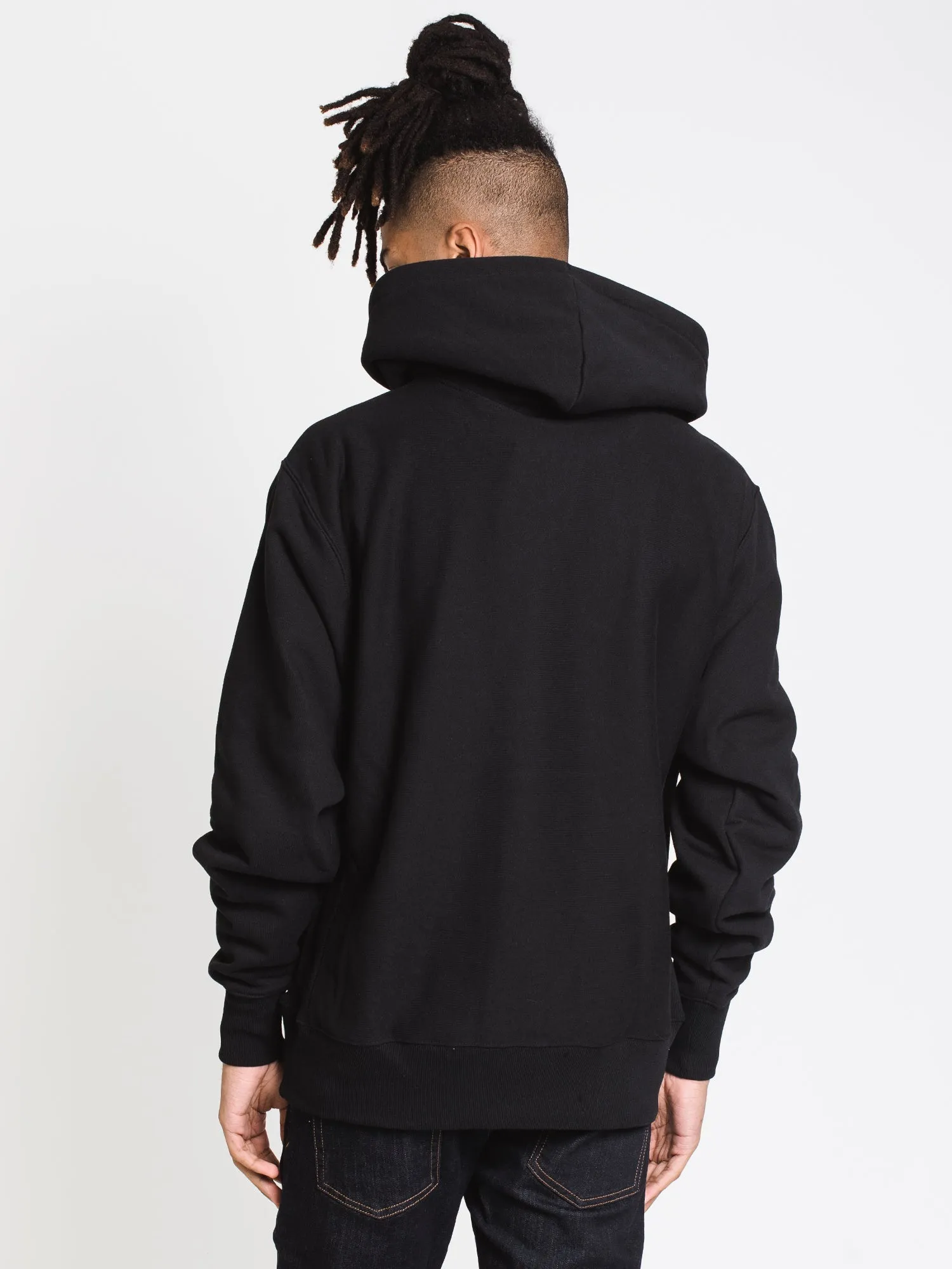 CHAMPION REV WEAVE PULL OVER HOODIE - BLACK - CLEARANCE sold by Boathouse product image thumbnail 2