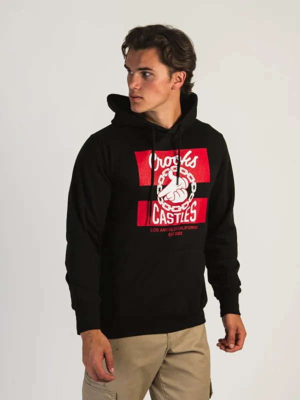 CROOKS & CASTLES AIRGUN KLEPTO PULLOVER HOODIE sold by Boathouse