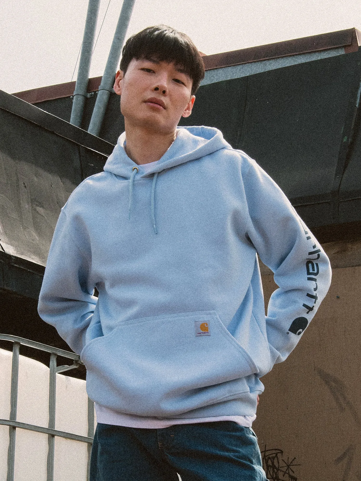 CARHARTT SLEEVE PULL OVER HOODIE sold by Boathouse