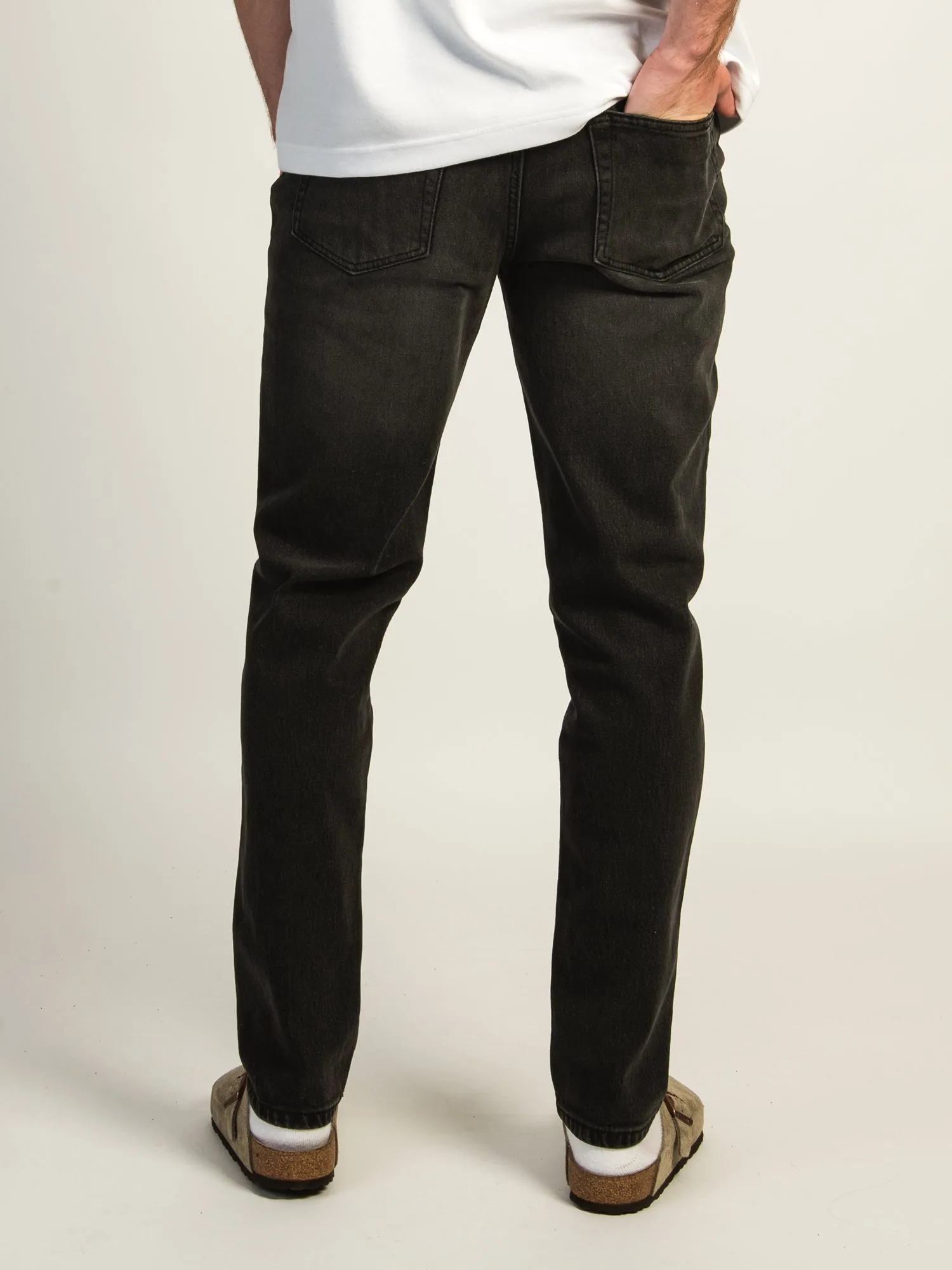 TAINTED ATHLETIC FIT DENIM - BLACK WASH sold by Boathouse product image thumbnail 4