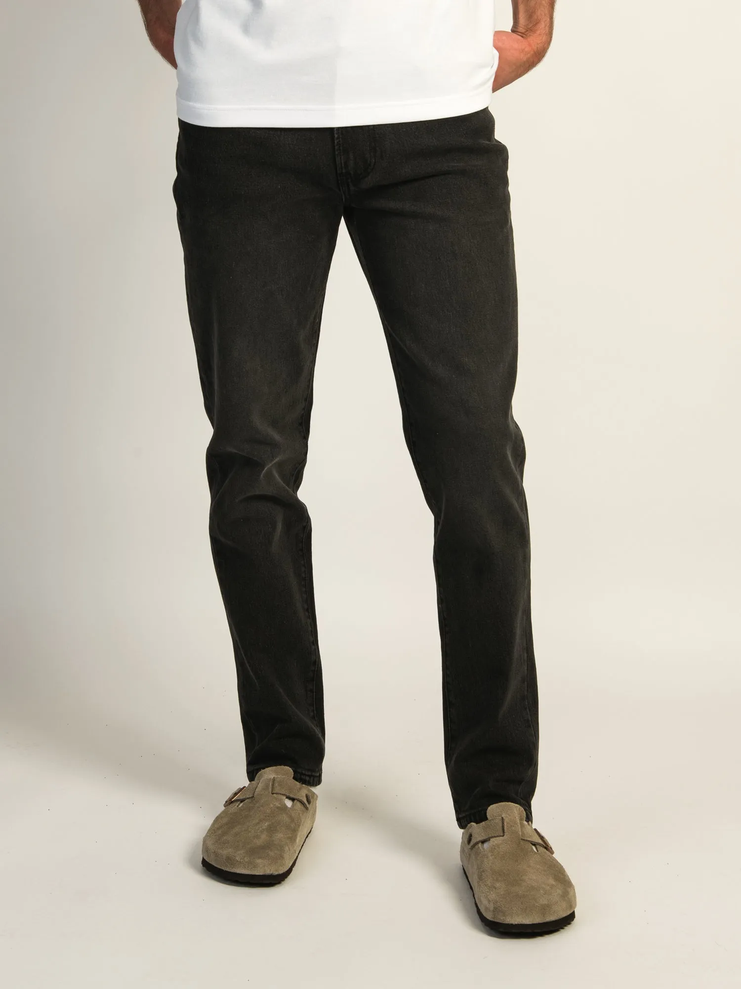 TAINTED ATHLETIC FIT DENIM - BLACK WASH sold by Boathouse
