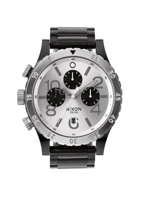 MENS 48-20 CHRONO BLACK/SILVER- CLEARANCE made by Boathouse