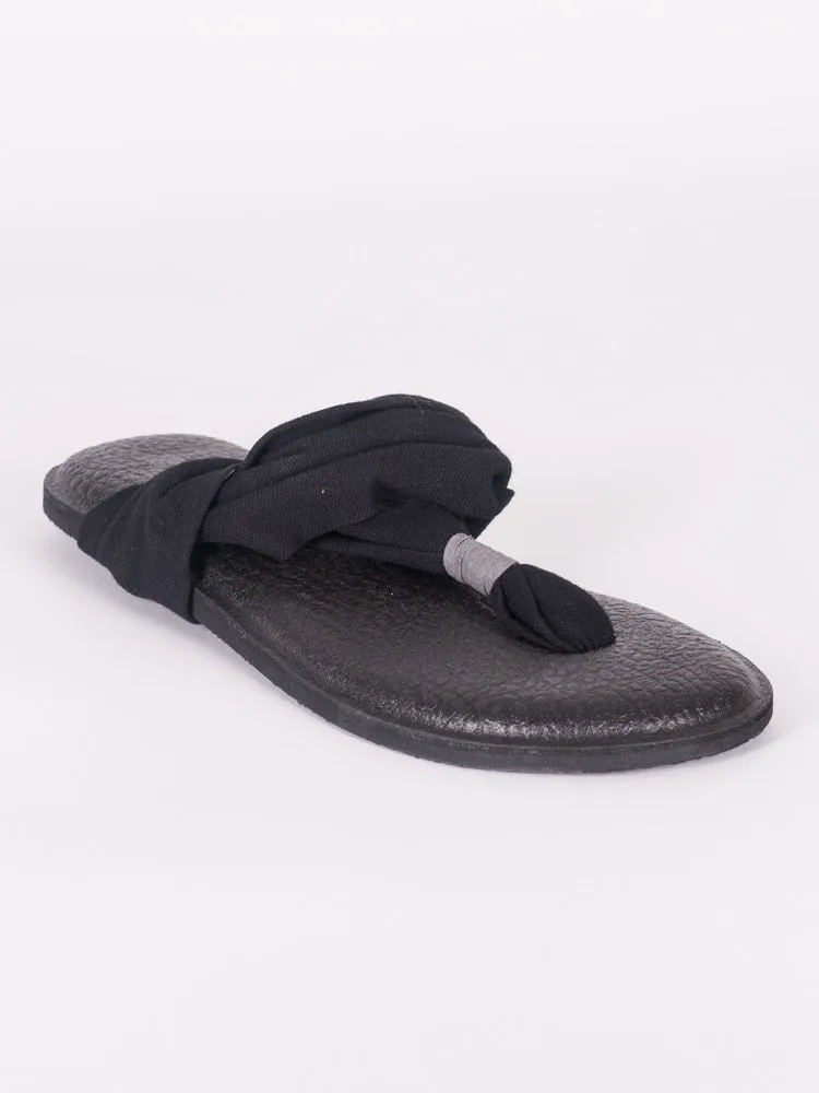 WOMENS YOGA SLING 2 BLACK SANDALS sold by Boathouse