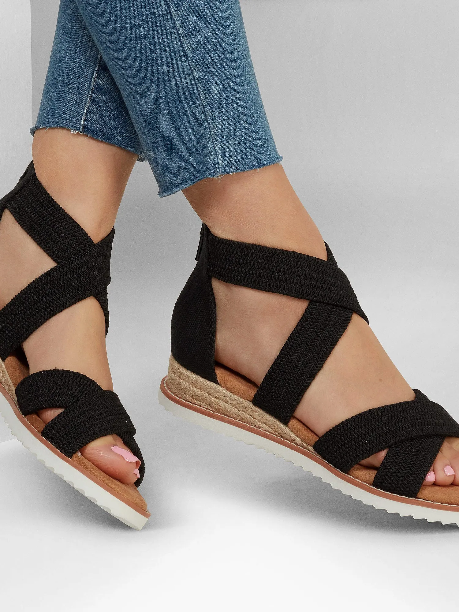 WOMENS SKECHERS DESERT KISS ANKLE STRAP SANDAL - CLEARANCE sold by Boathouse product image thumbnail 3