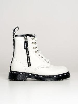 WOMENS DR MARTENS 1460 ZIP HARDWARE SMOOTH BOOT sold by Boathouse