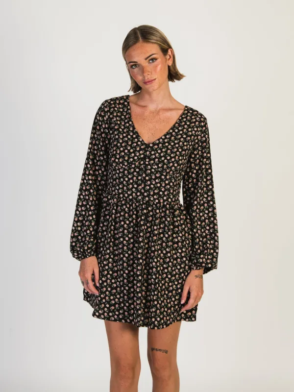 DAISY STREET LTD MINI BUTTON LONG SLEEVE SMOCK DRESS - CLEARANCE sold by Boathouse