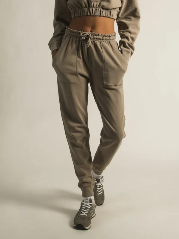 HARLOW HIGH RISE FLEECE JOGGER - CLEARANCE sold by Boathouse