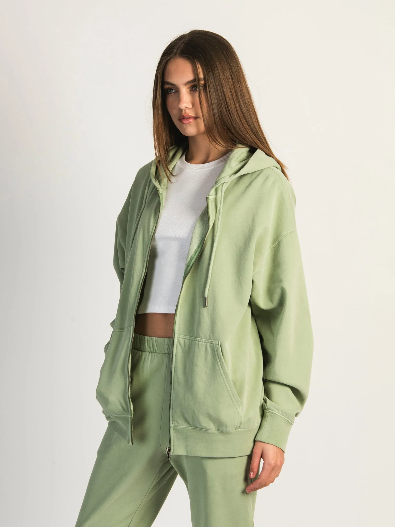 HARLOW MARIAH PRINT ZIP HOODIE - WEST COAST 1989 sold by Boathouse product image thumbnail 4