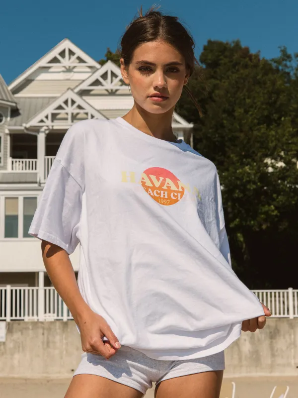 HARLOW SYDNEY OVERSIZED TEE - HAVANA - CLEARANCE sold by Boathouse