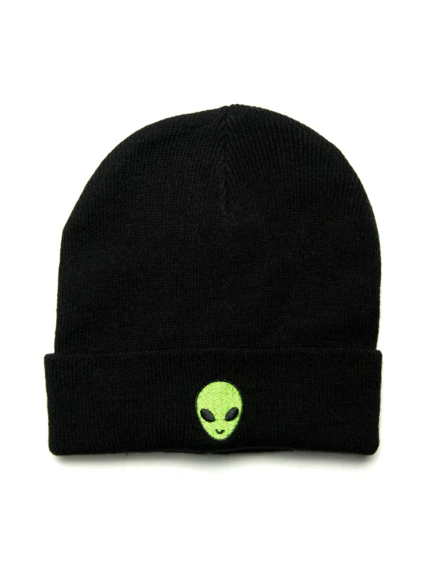 KOLBY BLACK EMBROIDERED BEANIE - CLEARANCE made by Boathouse