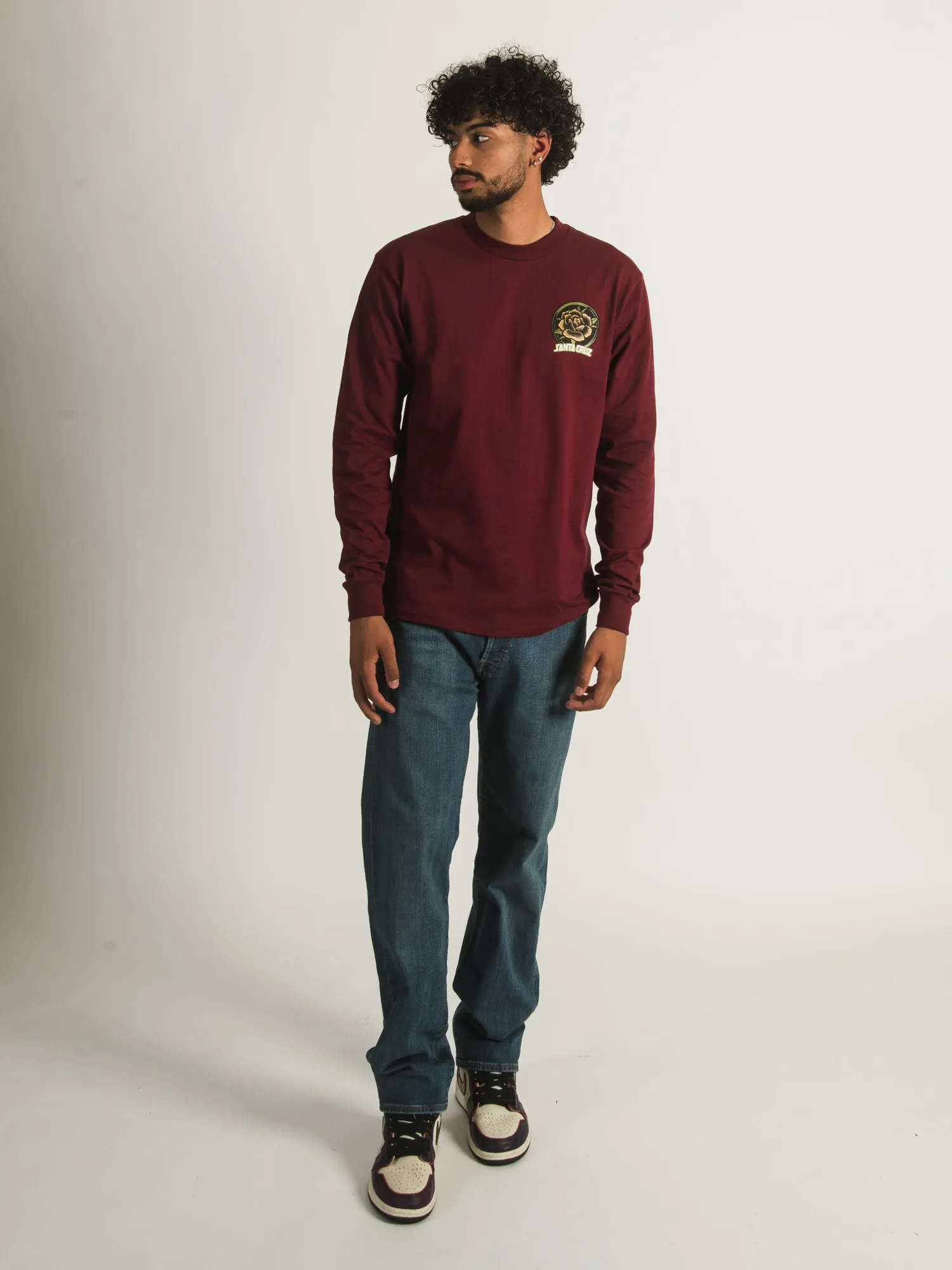 SANTA CRUZ TIL THE END HAND LONG SLEEVE TEE - CLEARANCE sold by Boathouse product image thumbnail 3