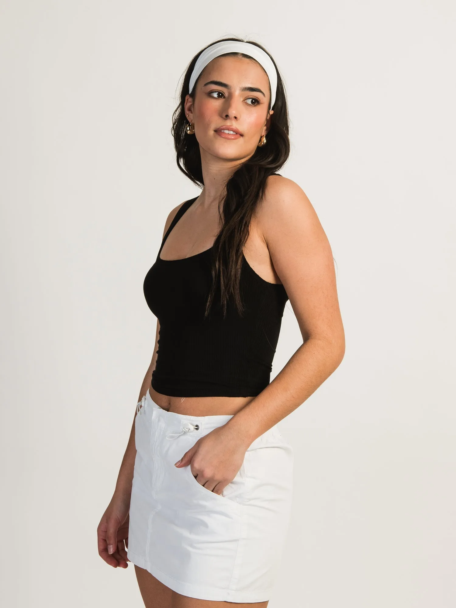 HARLOW LUCIE TANK TOP - BLACK - CLEARANCE sold by Boathouse product image thumbnail 2