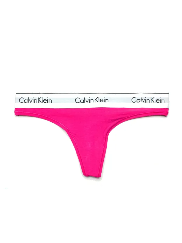 CALVIN KLEIN MODERN COTTON THONG  - CLEARANCE sold by Boathouse
