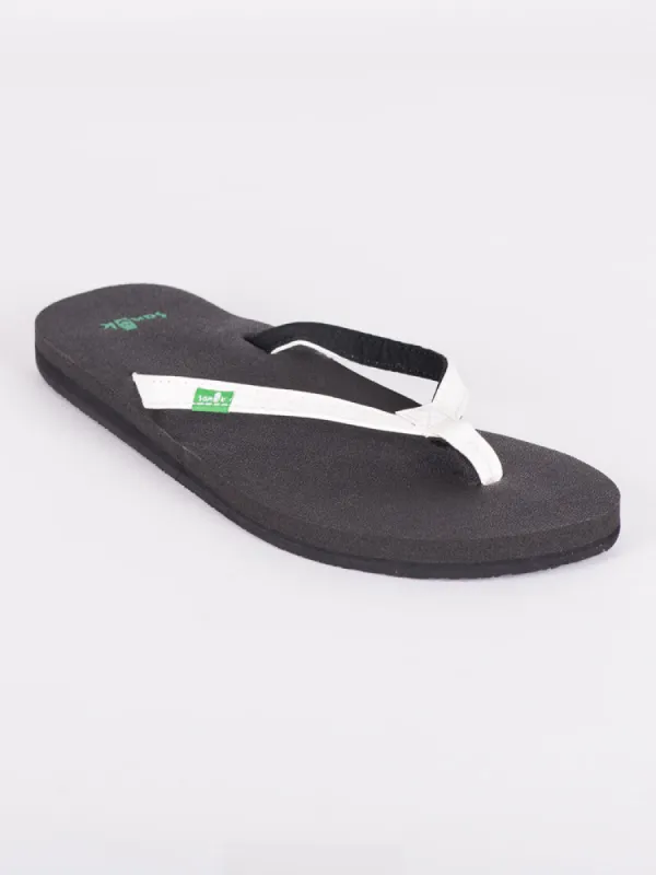 WOMENS YOGA JOY WHITE SANDALS made by Boathouse
