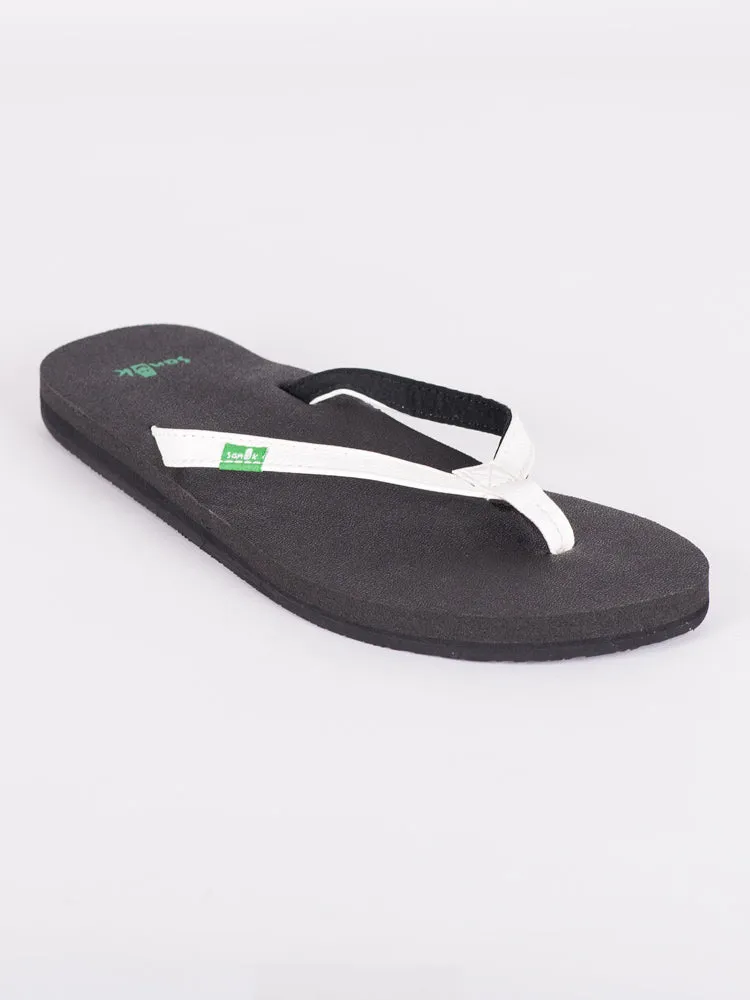 WOMENS YOGA JOY WHITE SANDALS sold by Boathouse