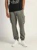 KOLBY PARKER GARMET DYE CARGO JOGGER - LIGHT GREY - CLEARANCE sold by Boathouse