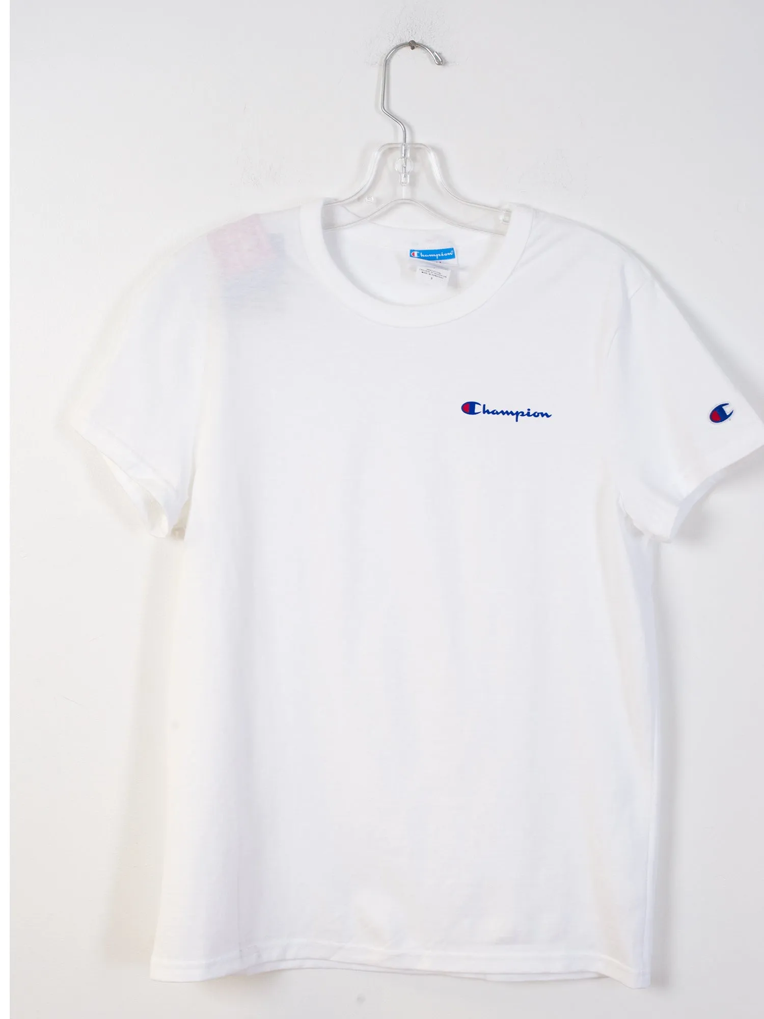 CHAMPION BOYFRIEND SHORT SLEEVE LEFT CHEST EMBROIDERED TEE - CLEARANCE sold by Boathouse product image thumbnail 2
