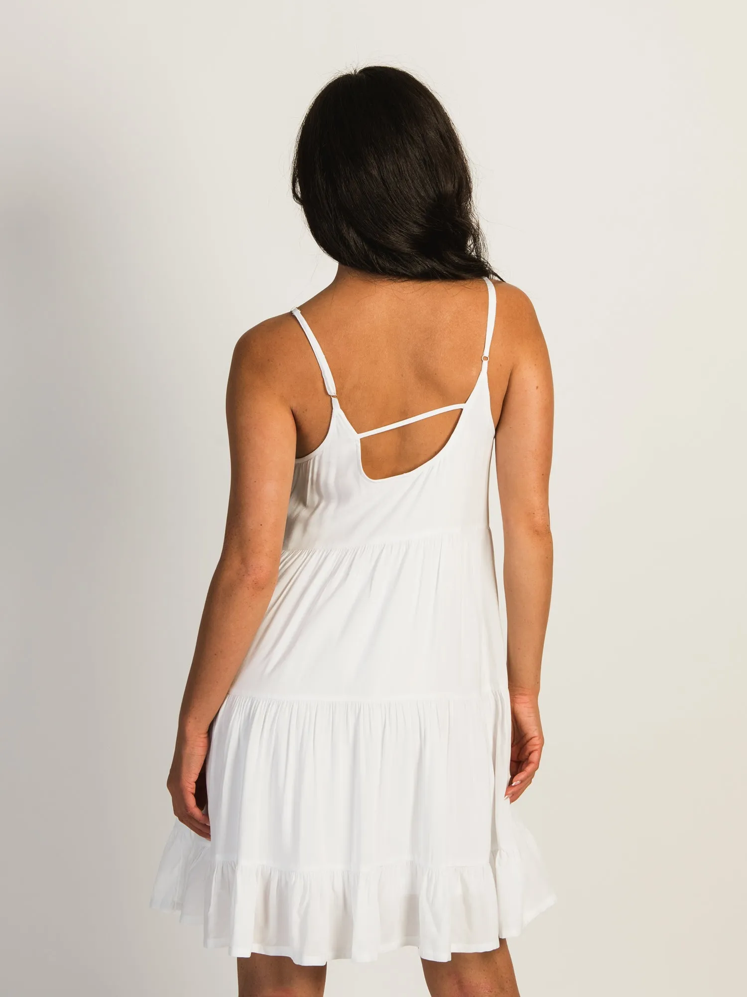 HARLOW TIERED LINED DRESS - WHITE - CLEARANCE sold by Boathouse product image thumbnail 4
