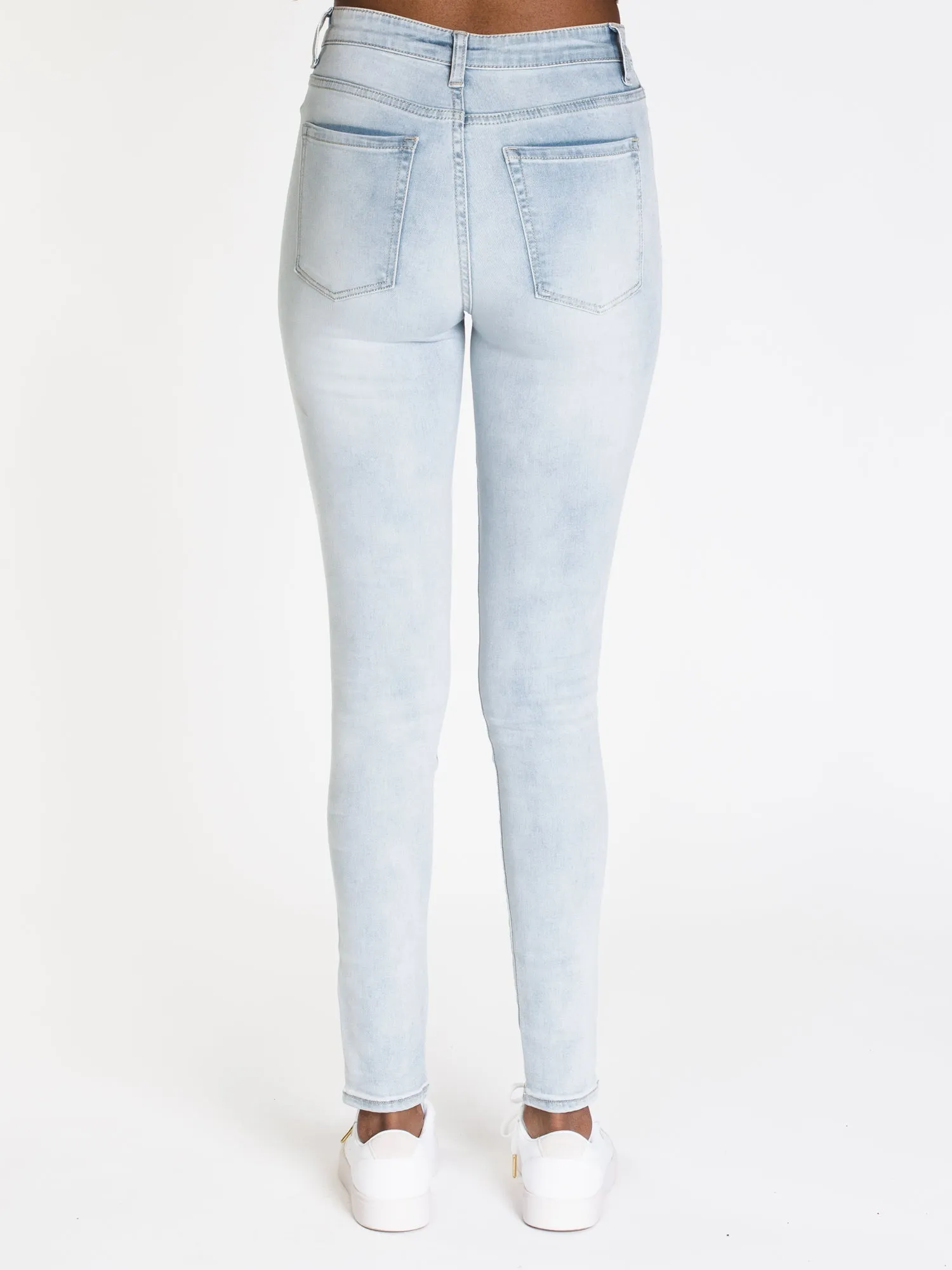 WOMENS HI-RISE SKINNY DENIM - LIGHT - CLEARANCE sold by Boathouse product image thumbnail 2