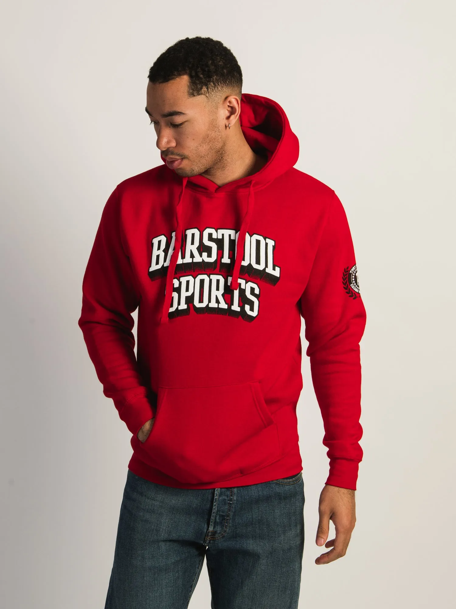 BARSTOOL SPORTS CORE PULL OVER HOODIE sold by Boathouse