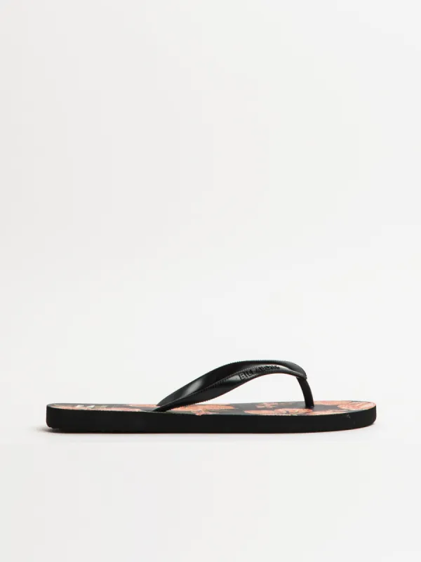 WOMENS BILLABONG DAMA BLACK OVERFLOW SANDALS sold by Boathouse