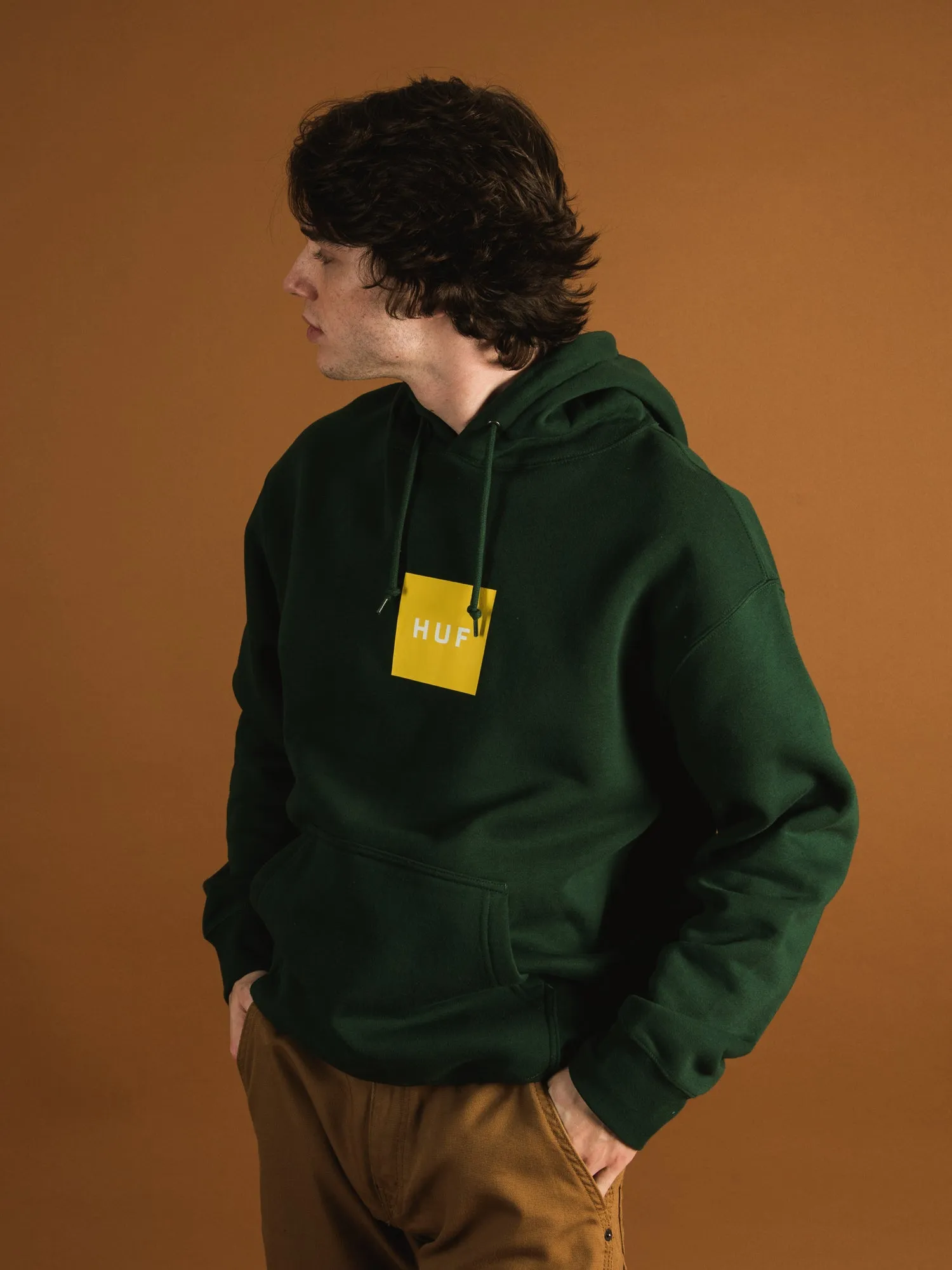 HUF ESS BOX LOGO HOODIE - CLEARANCE sold by Boathouse product image thumbnail 2
