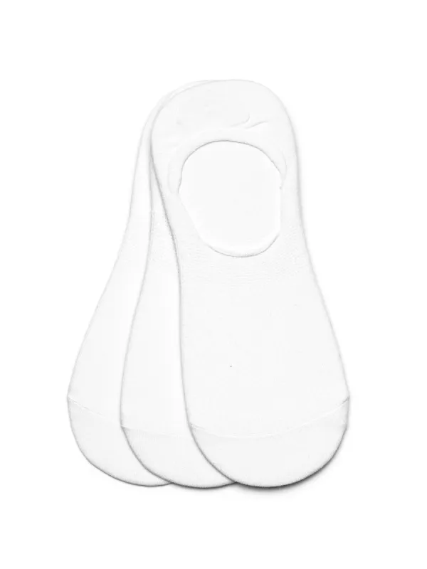 SCOUT & TRAIL NO SHOW 3 PACK SOCKS 9-11 - WHITE - CLEARANCE sold by Boathouse