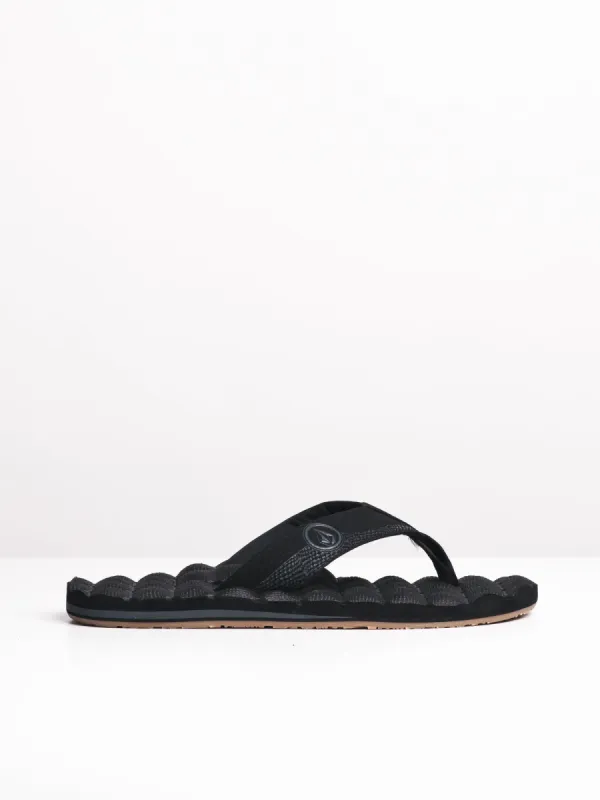 MENS VOLCOM RECLINER BLACK DESTRUCTO SANDALS sold by Boathouse