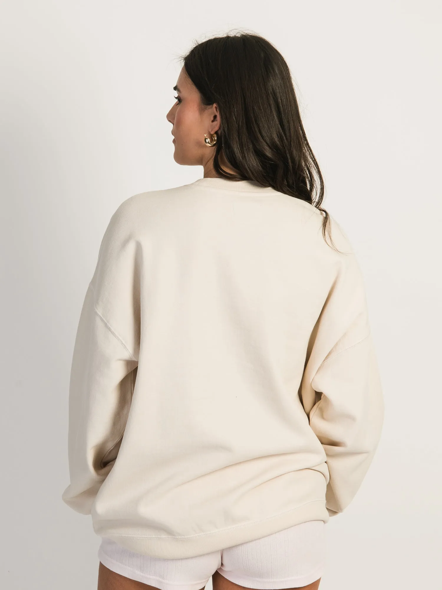 HARLOW MICHELLE PRINT CREWNECK - MALIBU - CLEARANCE sold by Boathouse product image thumbnail 3