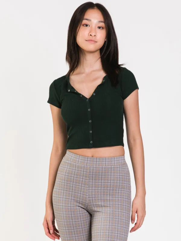 HARLOW MARIA SNAP TEE - CLEARANCE sold by Boathouse