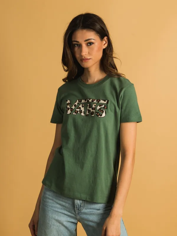 VANS ANIMALIER SHORT SLEEVE T-SHIRT sold by Boathouse