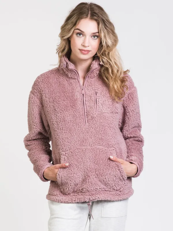 HARLOW TEDDY SHERPA 1/4 ZIP - CLEARANCE sold by Boathouse