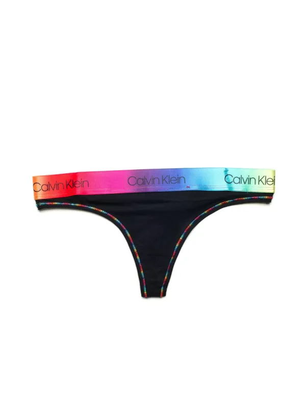 CALVIN KLEIN MODERN COTTON PRIDE THONG - CLEARANCE sold by Boathouse