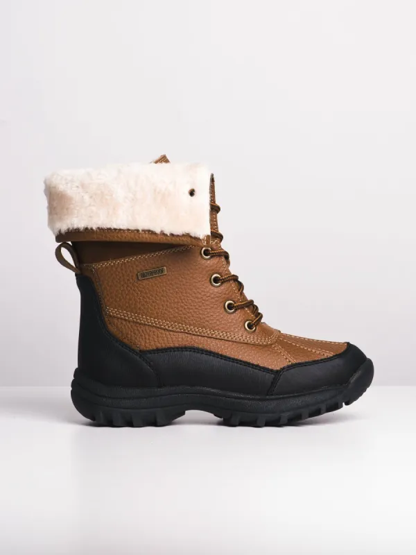 WOMENS JOSIE LEATHER WATERPROOF WINTER BOOT - CLEARANCE sold by Boathouse